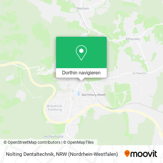 Nolting Dentaltechnik Karte