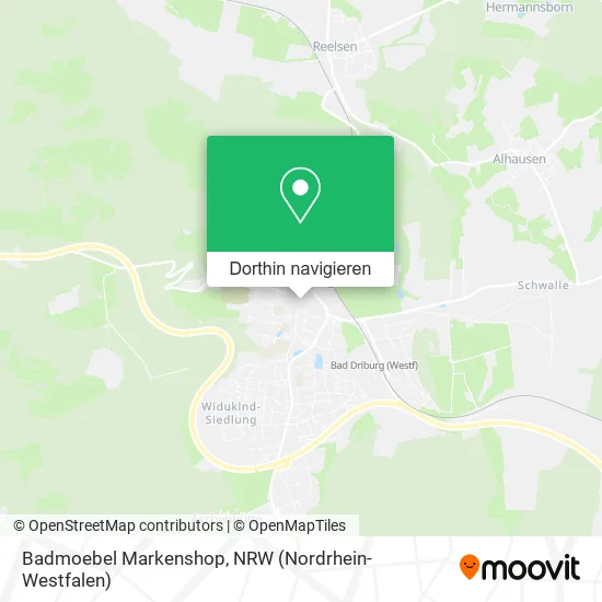 Badmoebel Markenshop Karte