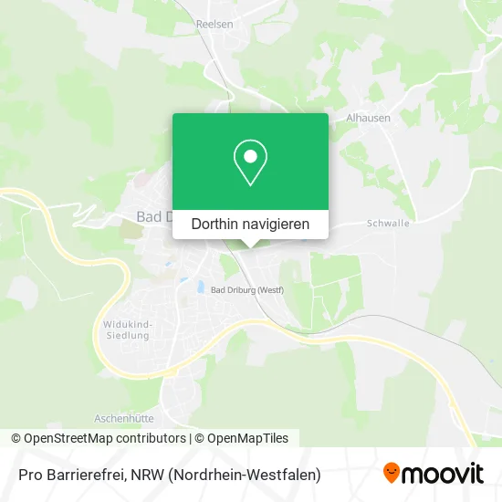 Pro Barrierefrei Karte