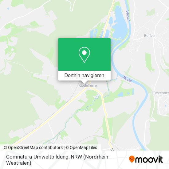 Comnatura-Umweltbildung Karte