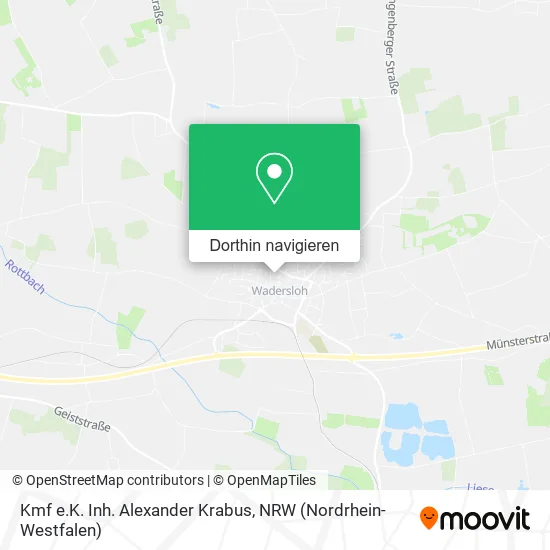 Kmf e.K. Inh. Alexander Krabus Karte