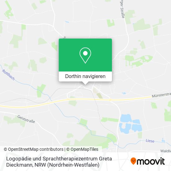 Logopädie und Sprachtherapiezentrum Greta Dieckmann Karte
