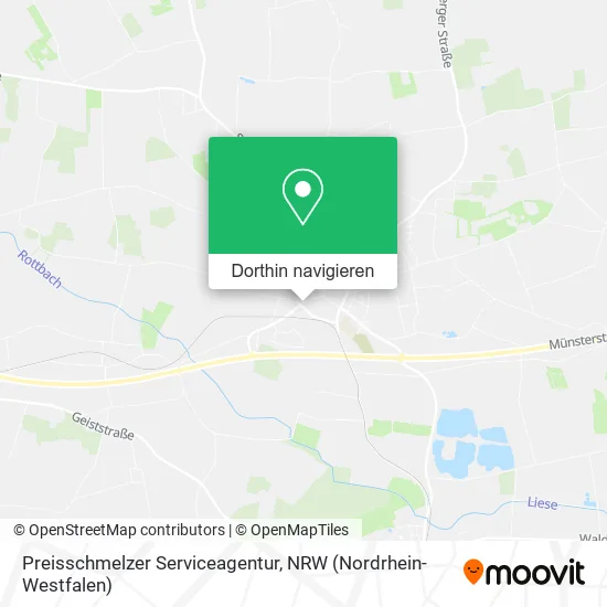 Preisschmelzer Serviceagentur Karte