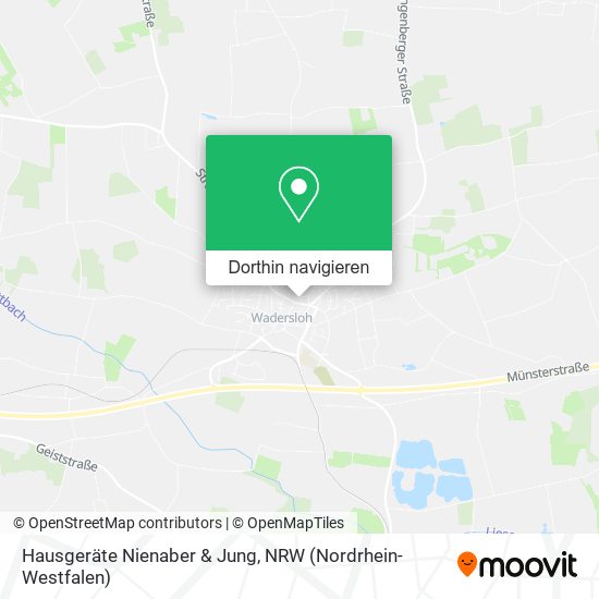 Hausgeräte Nienaber & Jung Karte