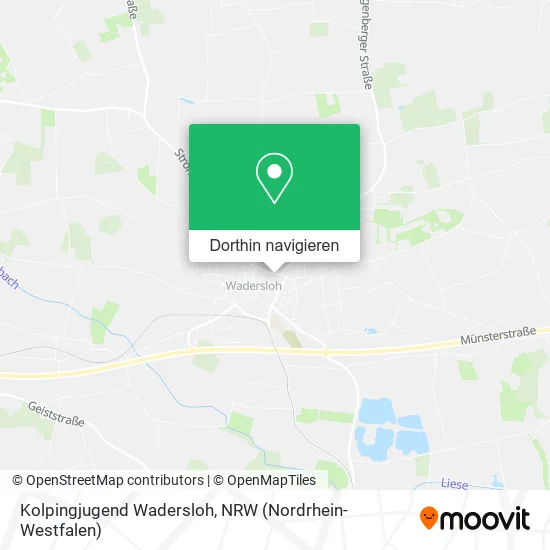 Kolpingjugend Wadersloh Karte