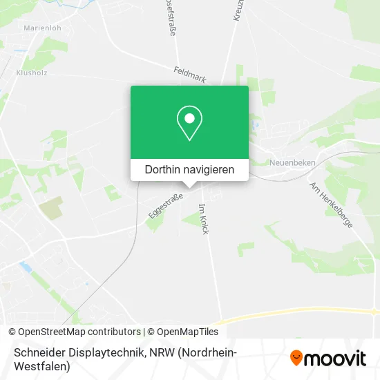 Schneider Displaytechnik Karte