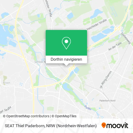 SEAT Thiel Paderborn Karte