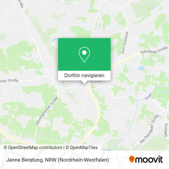 Janne Beratung Karte