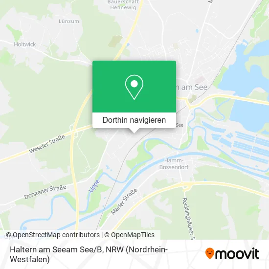 Haltern am Seeam See/B Karte