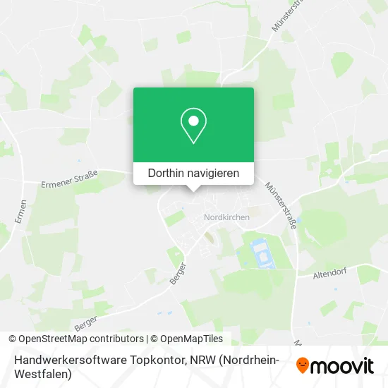 Handwerkersoftware Topkontor Karte