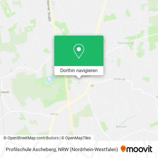 Profilschule Ascheberg Karte
