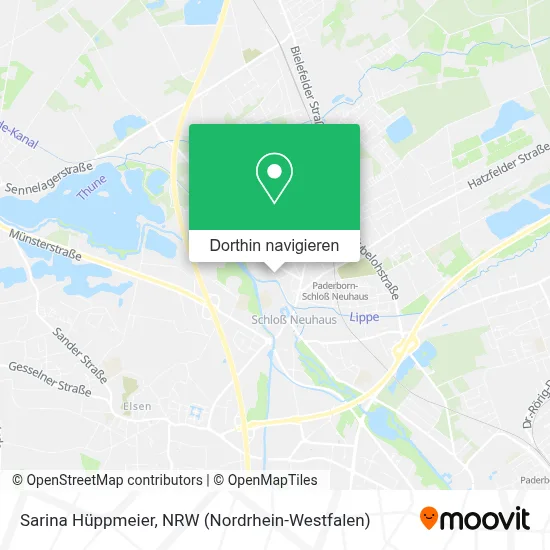 Sarina Hüppmeier Karte