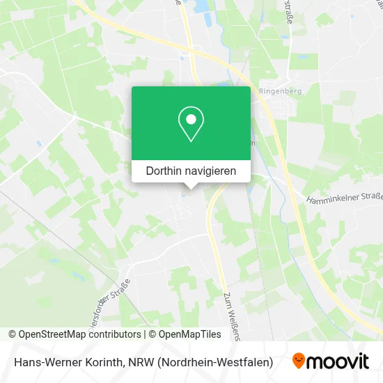 Hans-Werner Korinth Karte