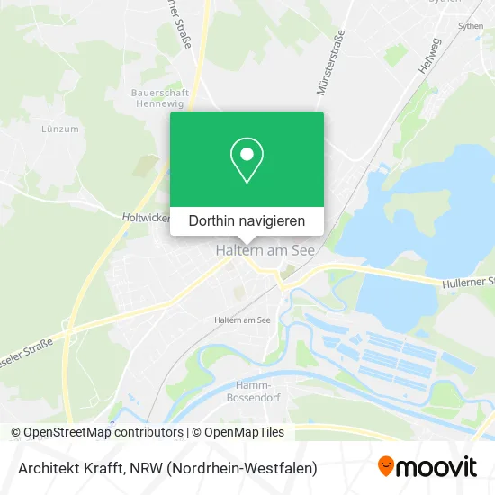 Architekt Krafft Karte