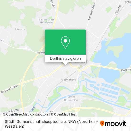 Städt. Gemeinschaftshauptschule Karte