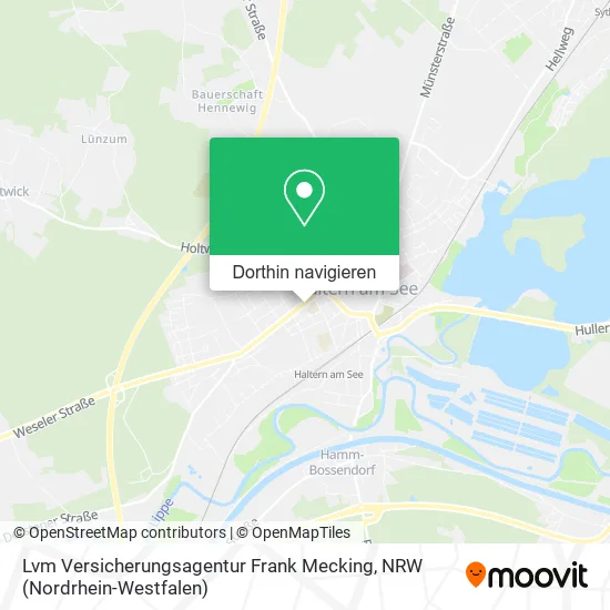 Lvm Versicherungsagentur Frank Mecking Karte