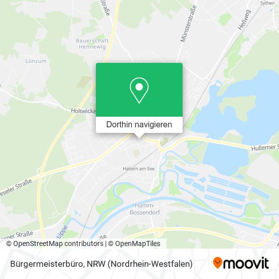 Bürgermeisterbüro Karte
