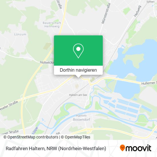 Radfahren Haltern Karte