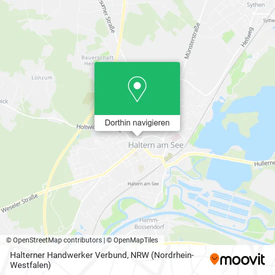 Halterner Handwerker Verbund Karte