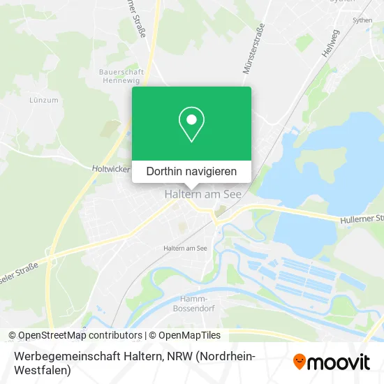 Werbegemeinschaft Haltern Karte