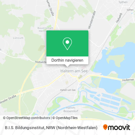 B.I.S. Bildungsinstitut Karte