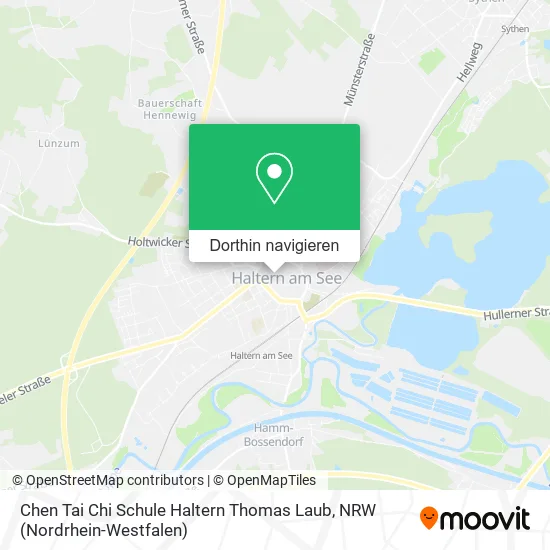 Chen Tai Chi Schule Haltern Thomas Laub Karte