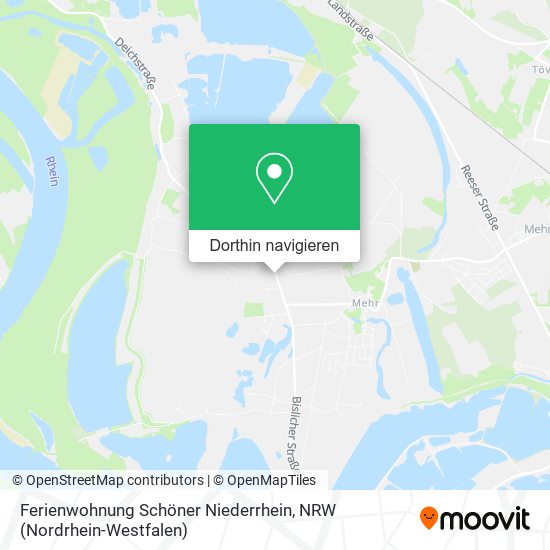 Ferienwohnung Schöner Niederrhein Karte