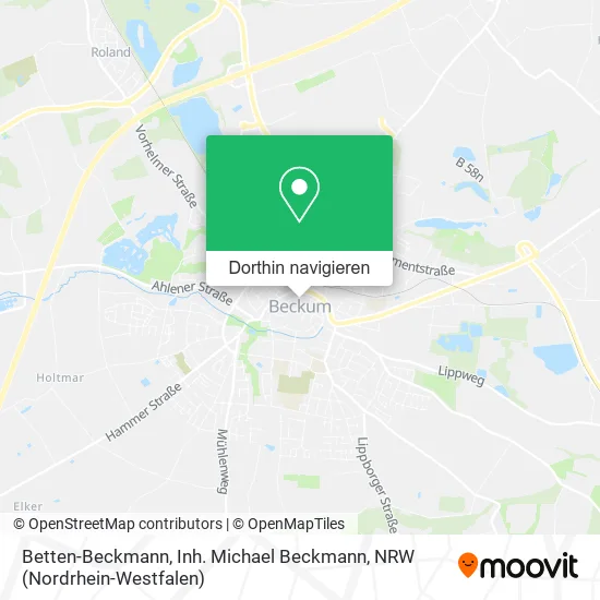 Betten-Beckmann, Inh. Michael Beckmann Karte