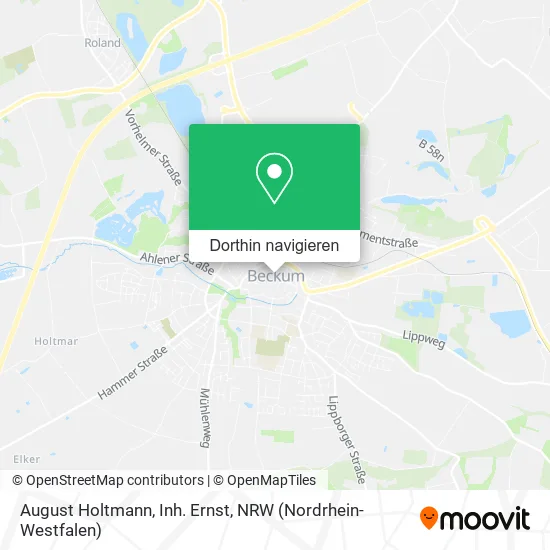 August Holtmann, Inh. Ernst Karte