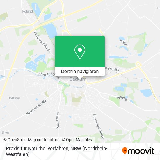 Praxis für Naturheilverfahren Karte