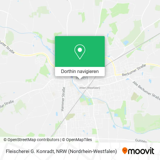 Fleischerei G. Konradt Karte