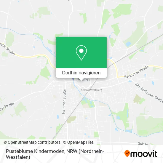 Pusteblume Kindermoden Karte