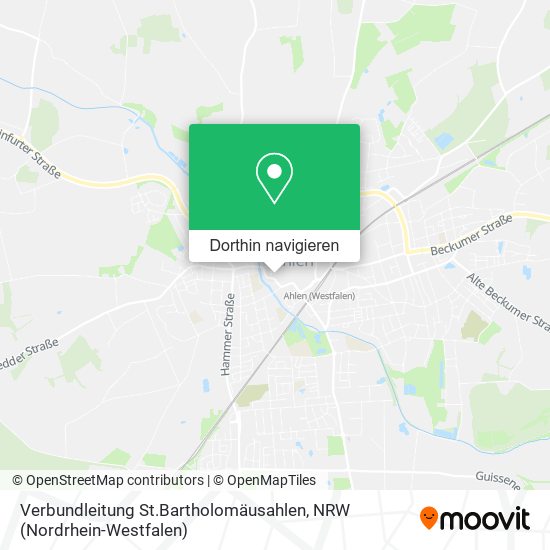 Verbundleitung St.Bartholomäusahlen Karte