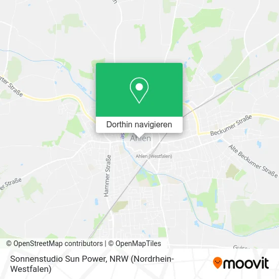 Sonnenstudio Sun Power Karte