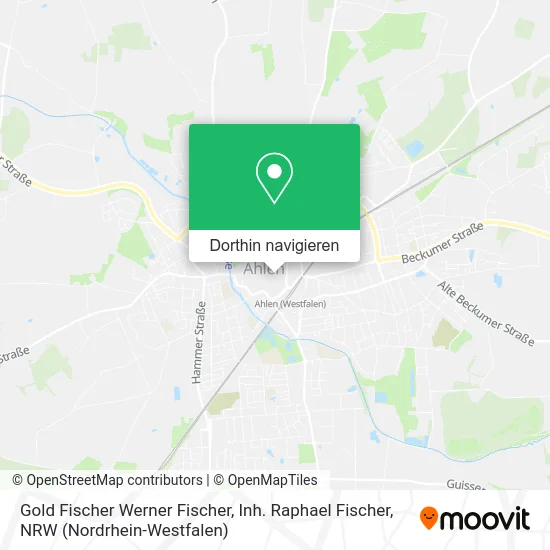 Gold Fischer Werner Fischer, Inh. Raphael Fischer Karte