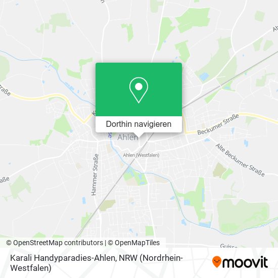 Karali Handyparadies-Ahlen Karte