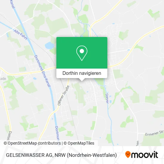 GELSENWASSER AG Karte