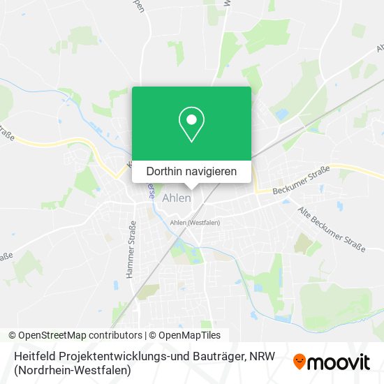 Heitfeld Projektentwicklungs-und Bauträger Karte