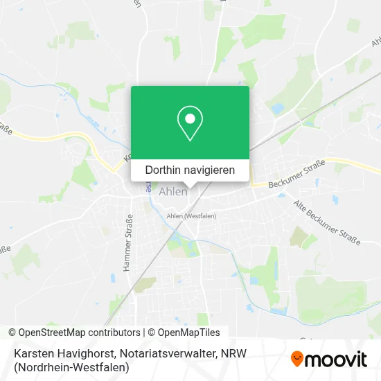 Karsten Havighorst, Notariatsverwalter Karte