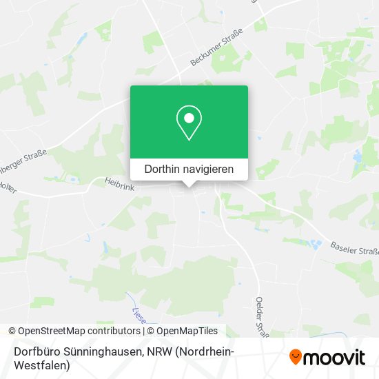 Dorfbüro Sünninghausen Karte