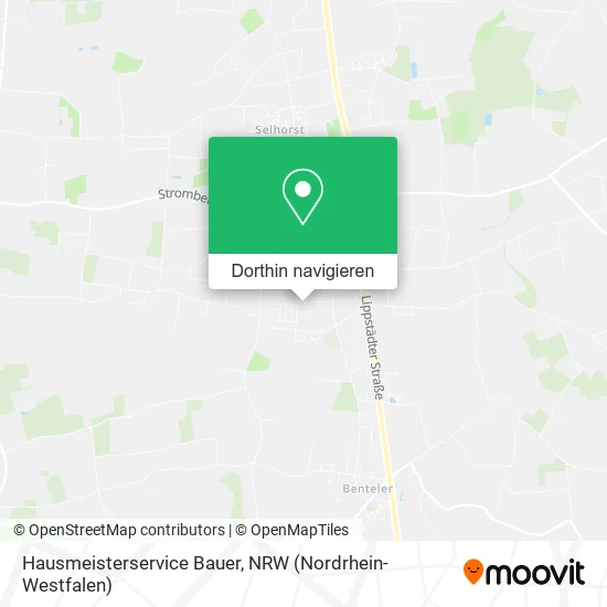Hausmeisterservice Bauer Karte