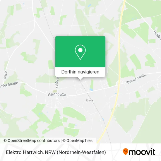 Elektro Hartwich Karte