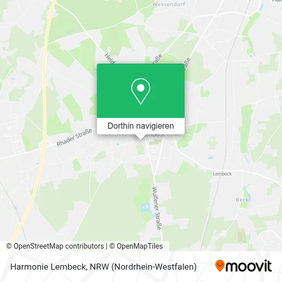 Harmonie Lembeck Karte