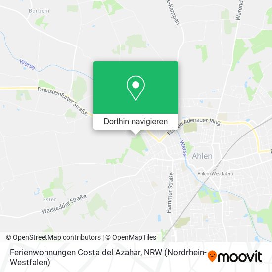 Ferienwohnungen Costa del Azahar Karte