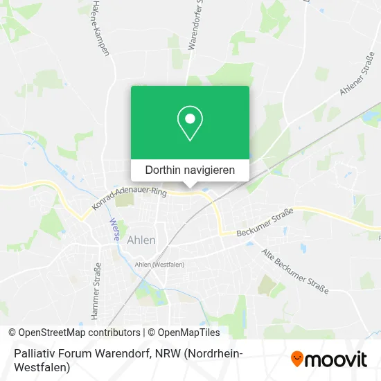 Palliativ Forum Warendorf Karte