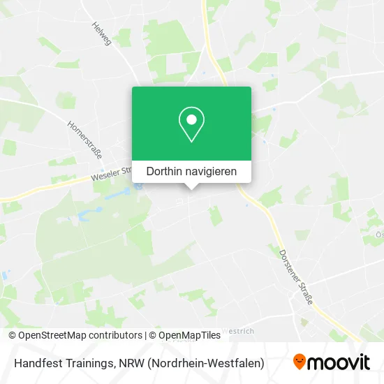 Handfest Trainings Karte