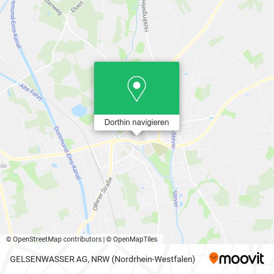 GELSENWASSER AG Karte