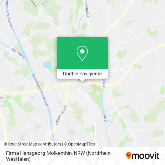 Firma Hansgeorg Molkenthin Karte