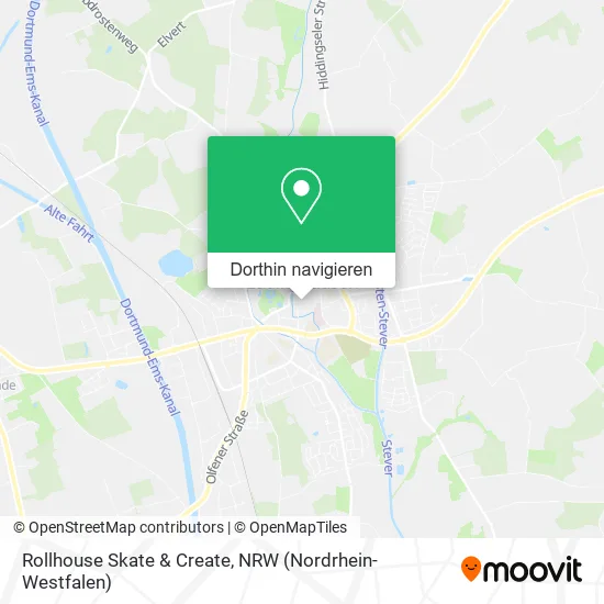 Rollhouse Skate & Create Karte
