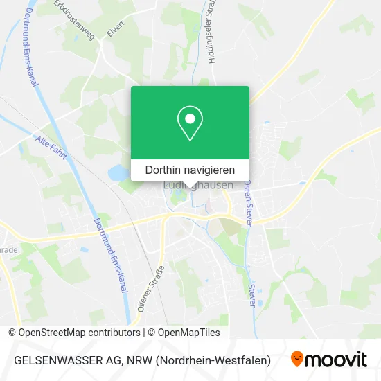 GELSENWASSER AG Karte